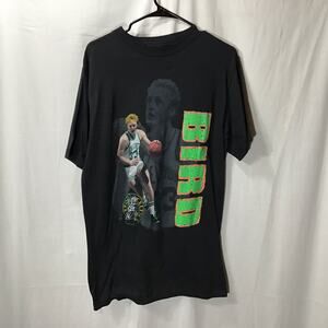 Single Stitch Vintage Cotton Salem Sportsweat Larry Bird Boston Celtics T-shirt